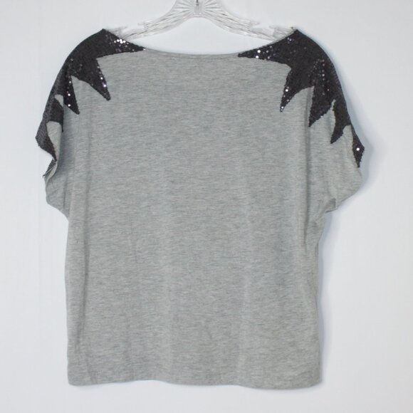 FOREVER 21 LOT 3 SHIRT TOP LEGGINGS SZ LARGE KNIT SEQUIN AZTEC SNOWFLAKE WOMENS - Picture 9 of 13